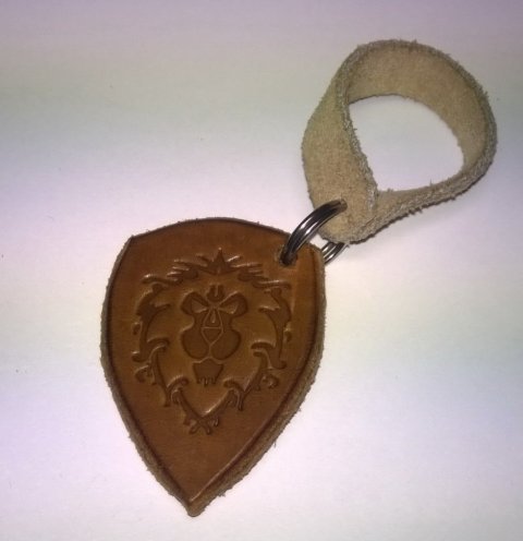 Брелок World of Warcraft Alliance Keychain (шкіра) -   -  