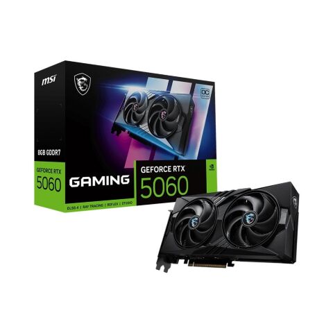 Видеокарта MSI GeForce RTX5060 8Gb GAMING OC (RTX 5060 8G GAMING OC) - Видеокарты  - Видеокарты 