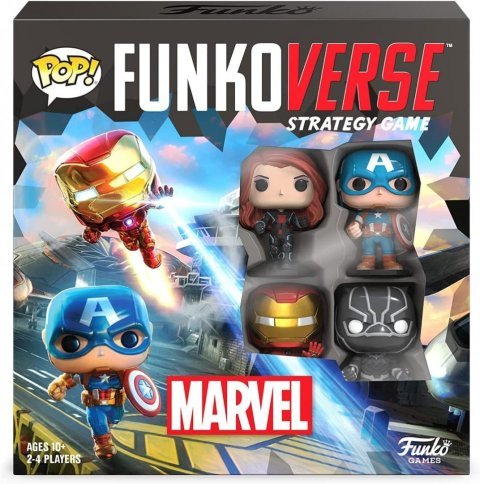 Настольная игра Funko Funkoverse Strategy Game: Marvel 100 Base Set -   -