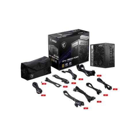 Блок питания MSI 850W (MPG A850G PCIE5) - Нулевой остаток (Feed)  - Нулевой остаток (Feed) 