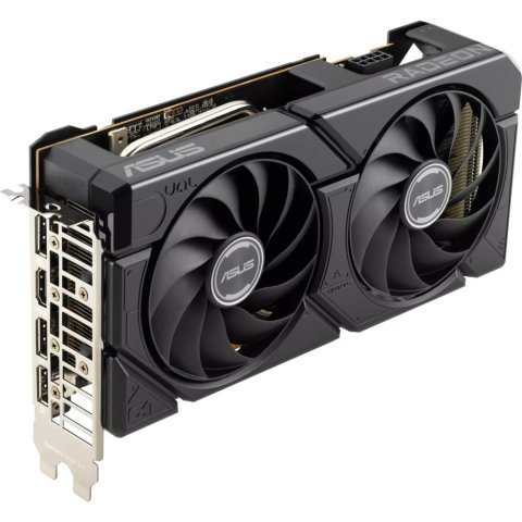 Видеокарта ASUS Radeon RX 7600 8Gb DUAL OC EVO (DUAL-RX7600-O8G-EVO) - Нулевой остаток (Feed)  - Нулевой остаток (Feed) 