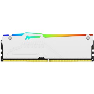 Модуль памяти для компьютера DDR5 32GB 6000 MHz Beast AM5 RGB White Kingston Fury (ex.HyperX) (KF560C36BWEA-32)