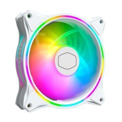 Кулер для корпуса CoolerMaster MasterFan MF120 Halo 3in1 White Edition (MFL-B2DW-183PA-R1)