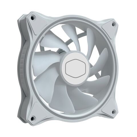 Кулер для корпуса CoolerMaster MasterFan MF120 Halo 3in1 White Edition (MFL-B2DW-183PA-R1) - Нулевой остаток (Feed)  - Нулевой остаток (Feed) 
