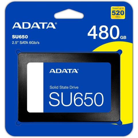 Накопитель SSD 2.5" 480GB ADATA (ASU650SS-480GT-R) - Нулевой остаток (Feed)  - Нулевой остаток (Feed)