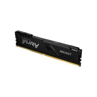 Модуль памяти для компьютера DDR4 8GB 3200 MHz Beast Black Kingston Fury (ex.HyperX) (KF432C16BB/8WP)