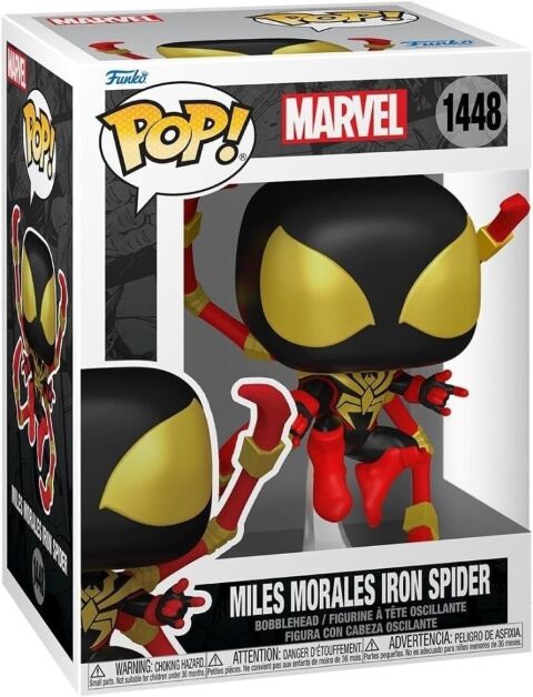 Фігурка Funko Marvel: Miles Morales Iron Spider фанко Майлз Моралес Залізний Павук 1448 -   -  