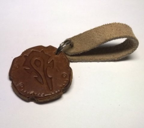 Брелок World of Warcraft Horde Keychain (шкіра) - World of Warcraft  - World of Warcraft 