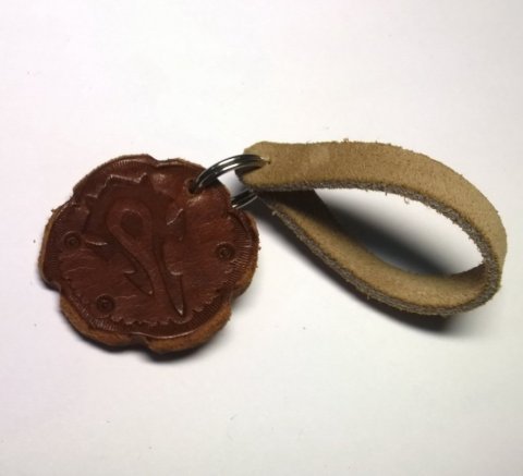 Брелок World of Warcraft Horde Keychain (шкіра) - World of Warcraft  - World of Warcraft 