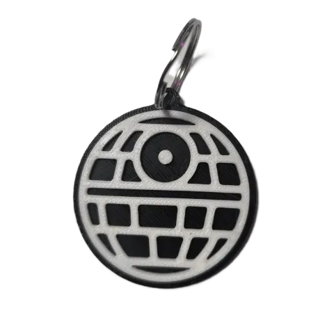 Брелок Star Wars Death Star Keychain ABS пластик Зоряні війни Зірка смерті 5 см. -   -  