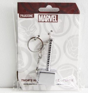Брелок відкривачка Marvel Keychain with Bottle Opener Thors Hammer Молот Тора -   -  