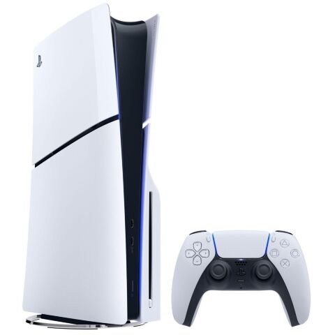 Игровая консоль Sony Playstation 5 Blu-Ray SLIM Edition 1TB (1000040591 / 1000040594 / 1000049734) - Игровые приставки  - Игровые приставки 