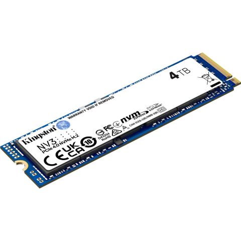 Накопитель SSD M.2 2280 4TB Kingston (SNV3S/4000G) - Внутренние SSD  - Внутренние SSD 