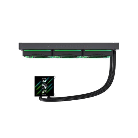 Кулер для процессора Gamemax HAILSTORM 360 BK - Кулеры к процессорам  - Кулеры к процессорам 