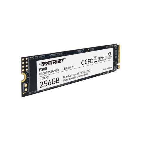 Накопитель SSD M.2 2280 256GB Patriot (P300P256GM28) - Внутренние SSD  - Внутренние SSD 