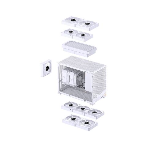 Корпус для ПК JONSBO D32 PRO White - Корпуса  - Корпуса 
