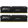 Модуль памяти для компьютера DDR5 64GB (2x32GB) 5600 MHz Beast EXPO Black Kingston Fury (ex.HyperX) (KF556C40BB2K2-64)