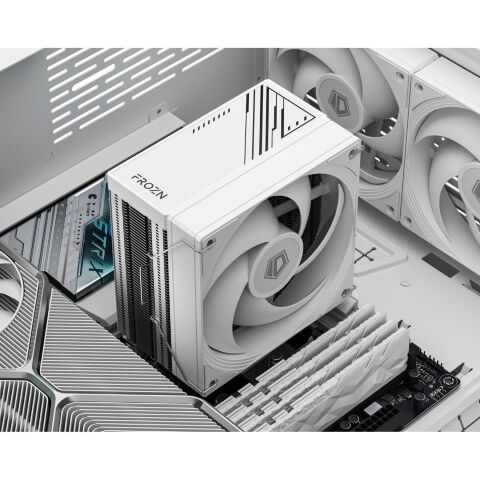 Кулер для процессора ID-Cooling FROZN A410 SE WHITE - Нулевой остаток (Feed)  - Нулевой остаток (Feed) 