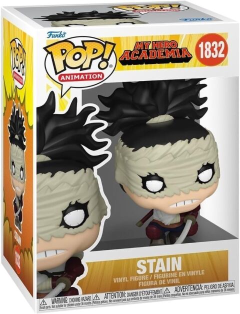 Фігурка Funko My Hero Academia Stain фанко Моя Геройська академія Стен 1832 -   -  