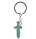 Брелок Minecraft Diamond Sword JINX Keychain Майнкрафт меч металл - -