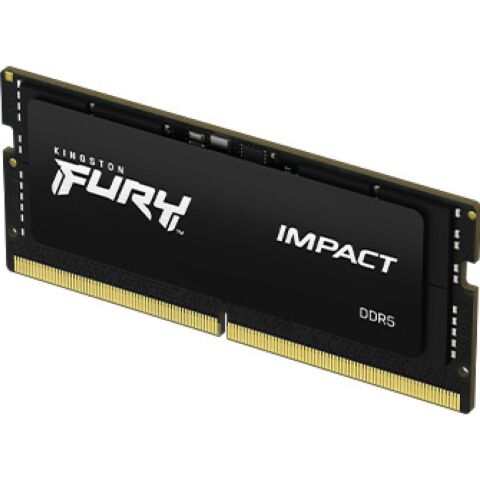 Модуль памяти для ноутбука SoDIMM DDR5 16GB 5600 MHz Impact Kingston Fury (ex.HyperX) (KF556S40IB-16) - Модули памяти к ноутбукам  - Модули памяти к ноутбукам 