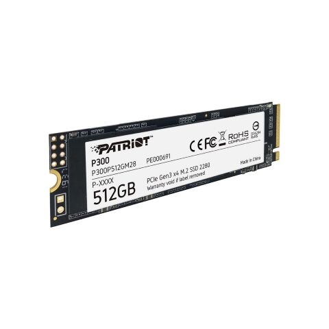 Накопитель SSD M.2 2280 512GB Patriot (P300P512GM28) - Внутренние SSD  - Внутренние SSD 