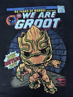 Футболка Funko Marvel "We Are Groot" Black Panther Collector Corps T-Shirt фанко Грут (розмір L)