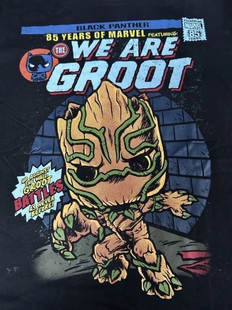 Футболка Funko Marvel "We Are Groot" Black Panther Collector Corps T-Shirt фанко Грут (розмір L) -   -  
