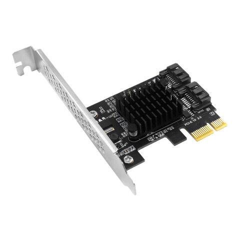 Контроллер Dynamode PCI-E to 2 х SATA III (6 Gb/s), 2 ch (PCI-E-2xSATAIII-Marvell) - Нулевой остаток (Feed)  - Нулевой остаток (Feed) 