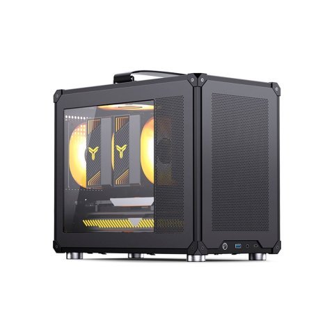 Корпус JONSBO C6 MAX Black - Нулевой остаток (Feed)  - Нулевой остаток (Feed) 