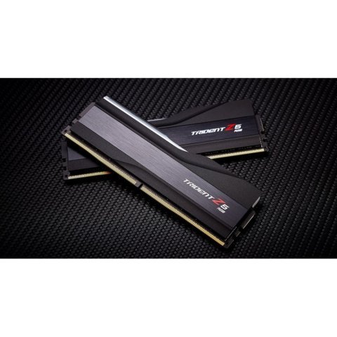 Модуль памяти для компьютера DDR5 32GB (2x16GB) 6000 MHz Trident Z5 RGB Black G.Skill (F5-6000J3238F16GX2-TZ5RK) - Нулевой остаток (Feed)  - Нулевой остаток (Feed)