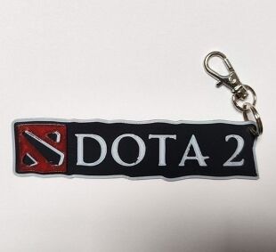 Брелок Dota 2 Logo Дота 2 ABS пластик 10 см.