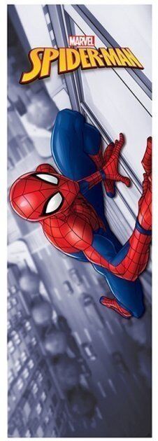 Постер дверной Marvel Spiderman Abystyle Poster Человек паук плакат 158*53 см -   -  