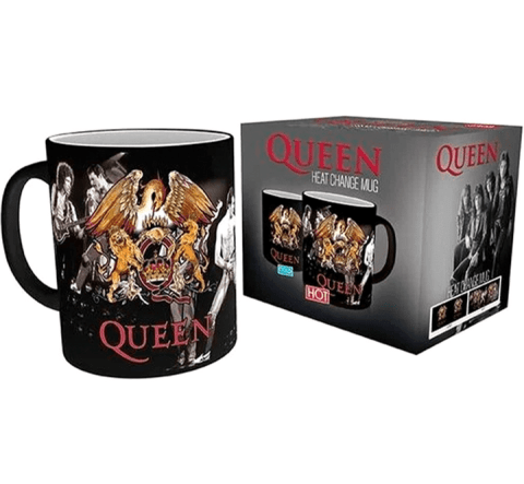 Чашка хамелеон QUEEN Crest Heat Change Mug Герб групи Квін 320 мл -   -  