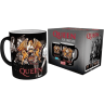 Чашка хамелеон QUEEN Crest Heat Change Mug Герб групи Квін 320 мл