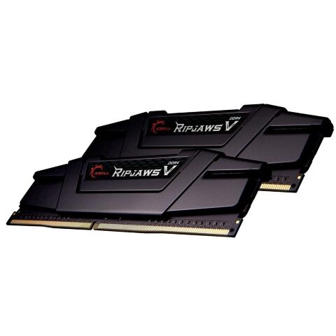 Модуль памяти для компьютера DDR4 64GB (2x32GB) 3200 MHz RipjawsV G.Skill (F4-3200C16D-64GVK) - Модули памяти для компьютера  - Модули памяти для компьютера 
