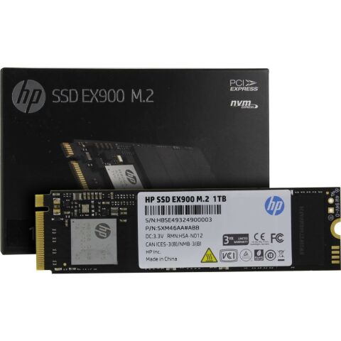 Накопитель SSD M.2 2280 1TB EX900 HP (5XM46AA) - Нулевой остаток (Feed)  - Нулевой остаток (Feed) 