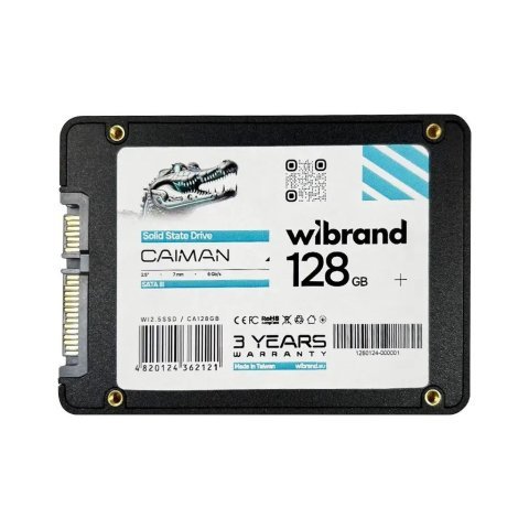 Накопитель SSD 2.5" 128GB Caiman Wibrand (WI2.5SSD/CA128GB) - Нулевой остаток (Feed)  - Нулевой остаток (Feed)