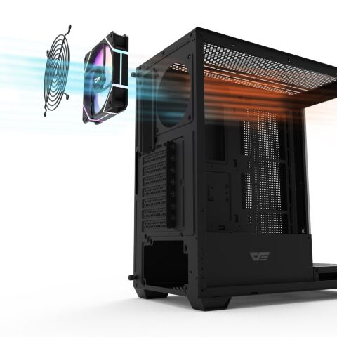 Корпус для ПК DARKFLASH DS900 BLACK - Корпуса  - Корпуса 