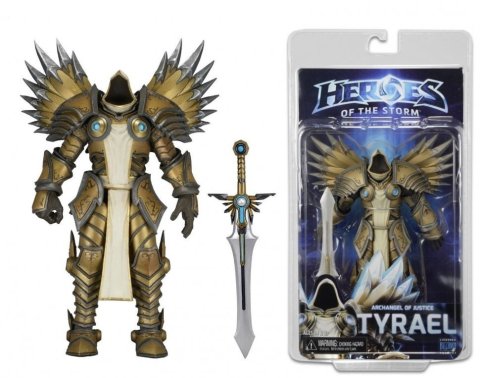Фигурка Neca Blizzard Heroes of the Storm Tyrael Action Figure Герои шторма Тираэль 18 см. -   -  