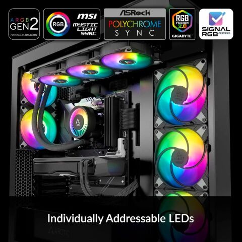 Система жидкостного охлаждения Arctic Liquid Freezer III Pro 360 A-RGB (ACFRE00184A) - Системы водного охлаждения  - Системы водного охлаждения 
