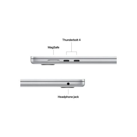 Ноутбук Apple MacBook Air 15 M5 A3448 Silver (MDVC4UA/A) - Нулевой остаток (Feed)  - Нулевой остаток (Feed) 