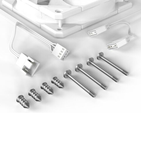 Кулер для корпуса ID-Cooling TF-12025-PRO ARGB REVERSE WHITE - Нулевой остаток (Feed)  - Нулевой остаток (Feed) 