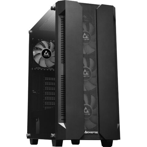 Корпус для ПК Chieftec Gaming Hunter Tempered Glass Edition (GS-01B-OP) - Корпуса  - Корпуса 