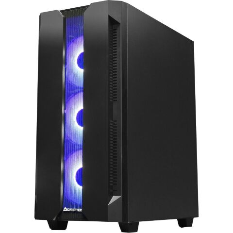 Корпус для ПК Chieftec Gaming Hunter Tempered Glass Edition (GS-01B-OP) - Корпуса  - Корпуса 