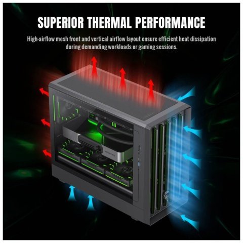 Корпус Gamemax Claw 360 BK - Нулевой остаток (Feed)  - Нулевой остаток (Feed) 