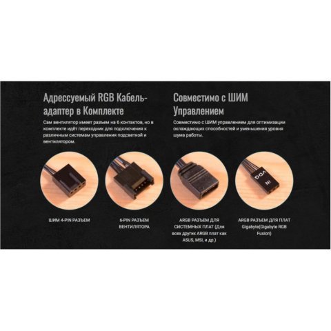 Кулер для корпуса AeroCool Duo 12 (ACF3-DU10217.11) - Нулевой остаток (Feed)  - Нулевой остаток (Feed) 