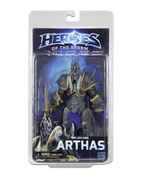 Фігурка Neca Blizzard Heroes of the Storm Arthas Action Figure Герої шторму Артас Король Ліч 18 см. -   -  