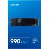 Накопитель SSD M.2 2280 1TB 990 EVO Samsung (MZ-V9E1T0BW)