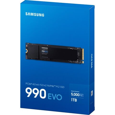 Накопитель SSD M.2 2280 1TB 990 EVO Samsung (MZ-V9E1T0BW) - Нулевой остаток (Feed)  - Нулевой остаток (Feed) 